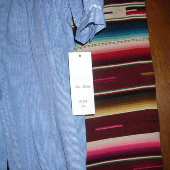 Be Mine Smocked Christmas Snowman Outfit Infant 3M - Picture 6 of 6